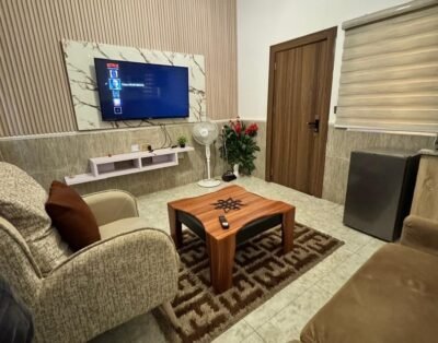1 Bedroom Shortlet Apartment, Wuse Zone 1, Abuja