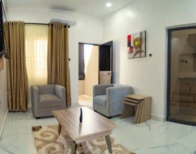 1 Bedroom Shortlet Apartment, Garki 2, Abuja